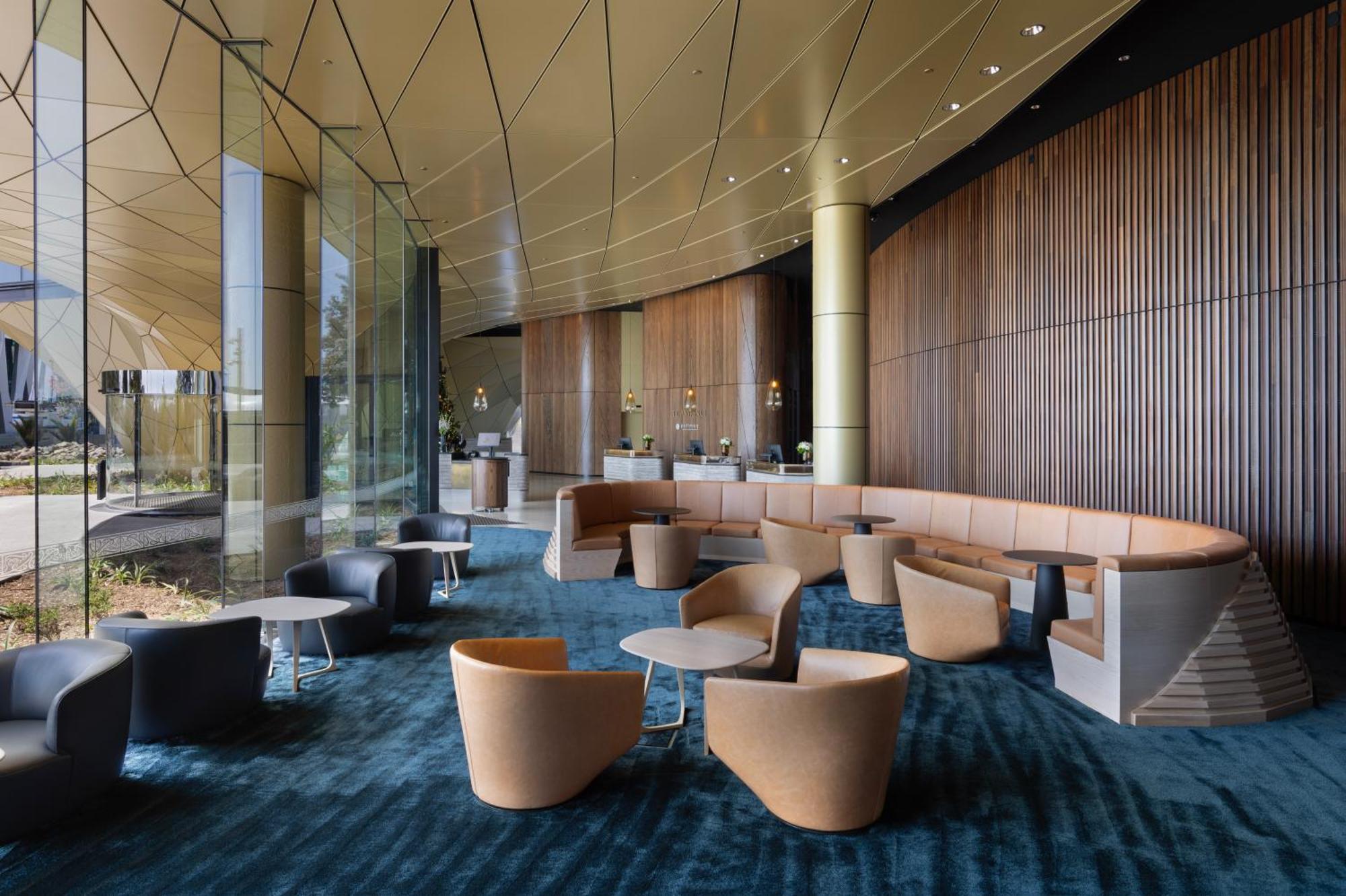 Hotel Pullman Auckland Airport Zewnętrze zdjęcie The interior of the lounge