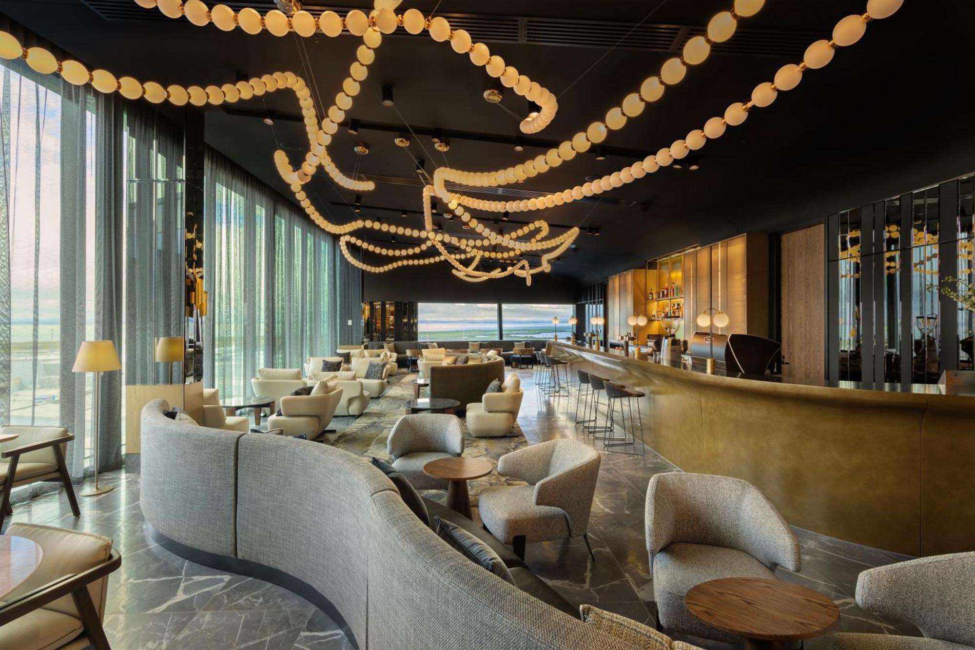 Hotel Pullman Auckland Airport Zewnętrze zdjęcie The lounge at the airport